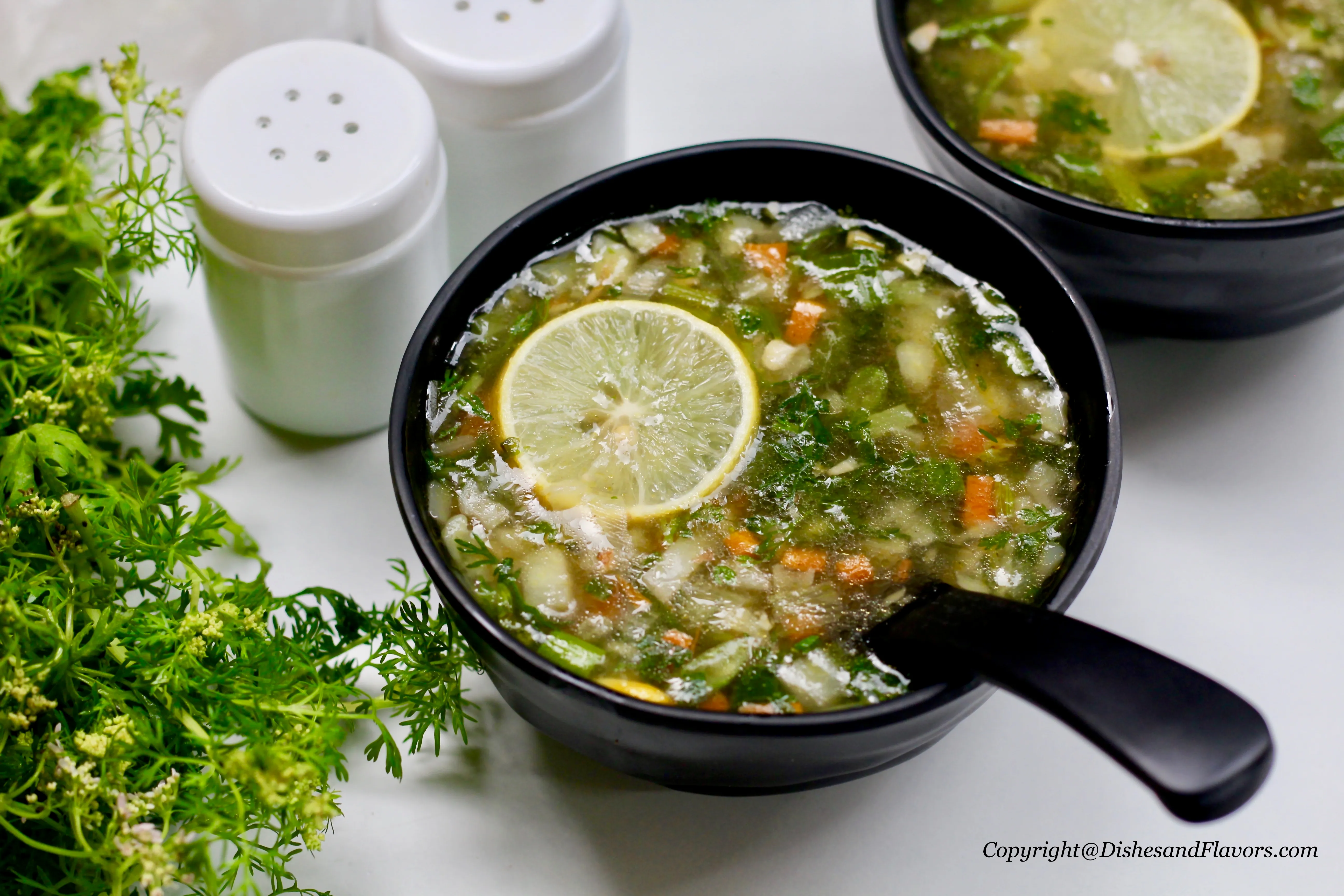 Lemon Coriander Soup